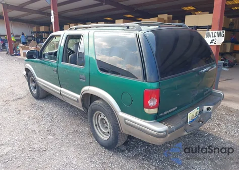 1999 Chevrolet Blazer Lt из США, поврежденный, VIN 1GNCS13W6X2146812